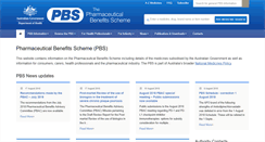 Desktop Screenshot of pbs.gov.au